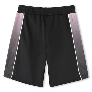 BOSS Short para niño y adolescente negro deportivo
